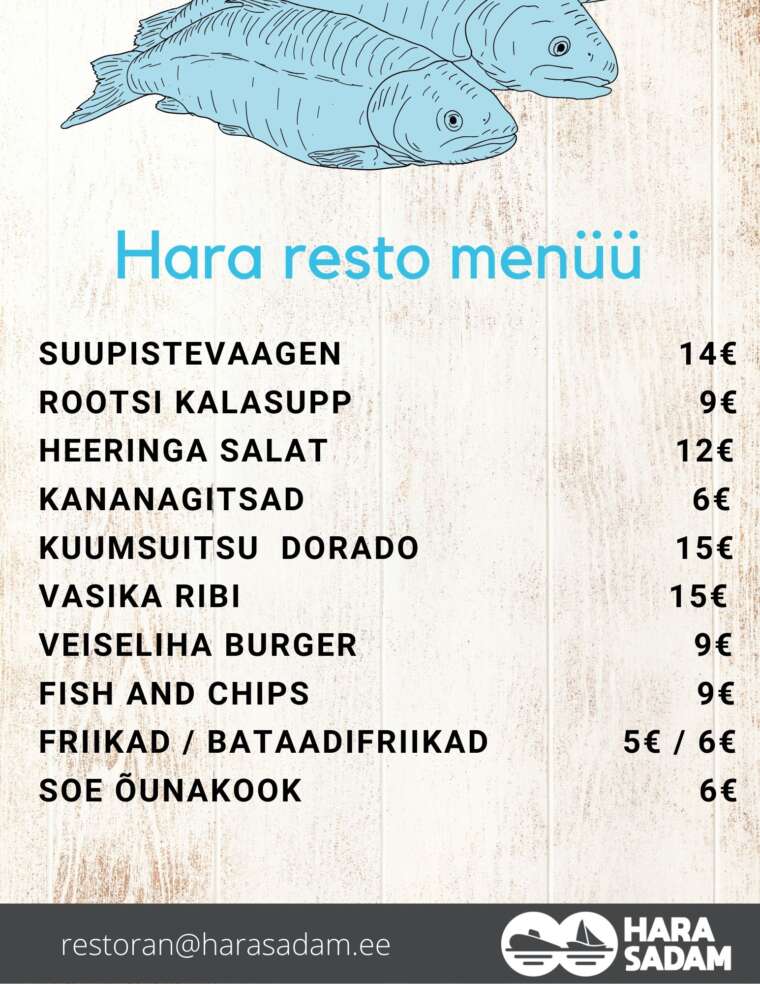 suve menüü